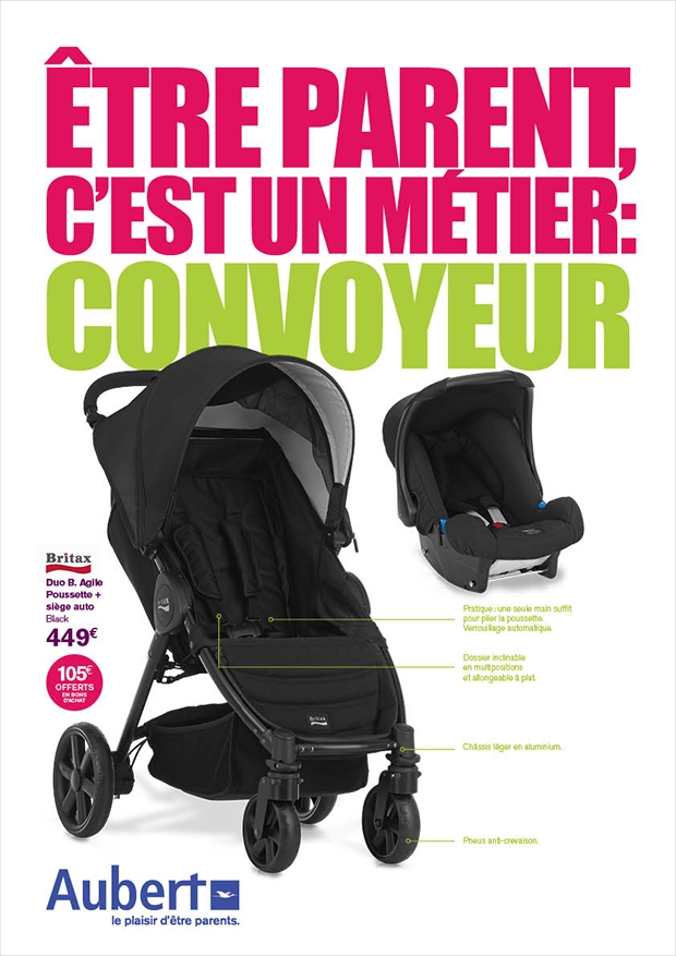 Gaultier Colette — Aubert Campaign