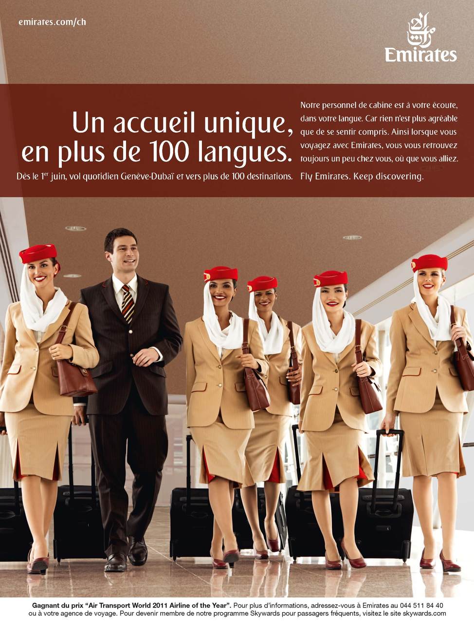 Saatchi & Saatchi — Flyer Emirates