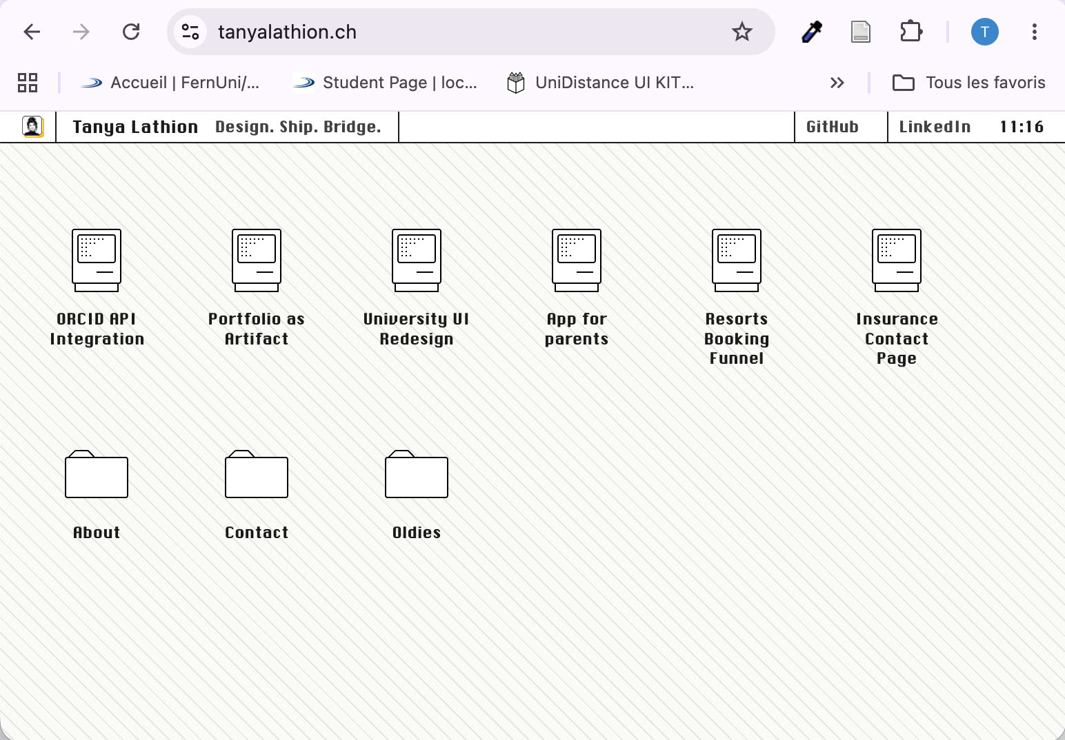 Desktop Portfolio
